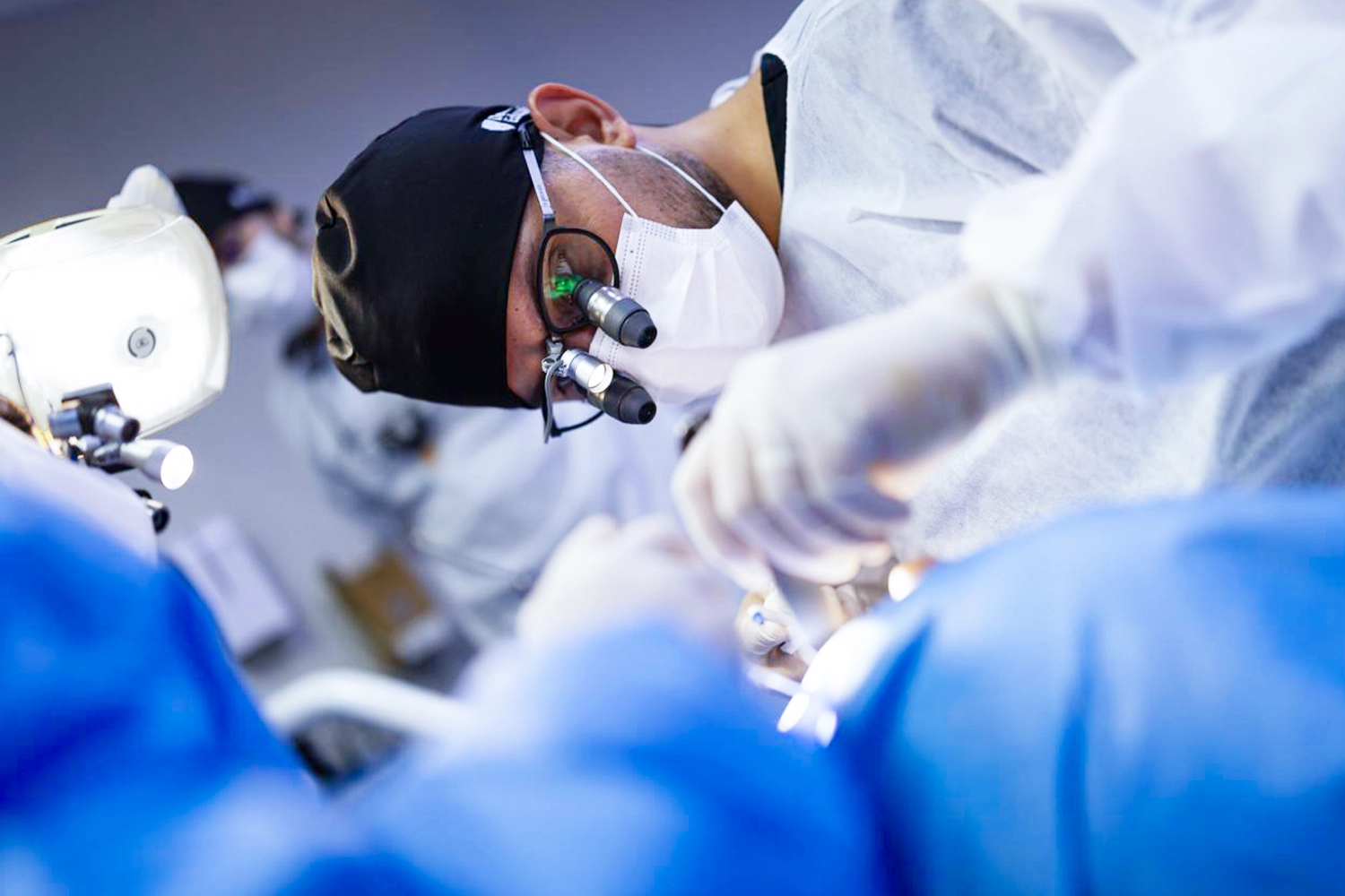 Scannage intra-oral en cours